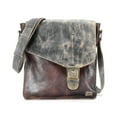 thumbnail image 1 of Bed Stu Venice Beach Shoulder Bag (Teak Rustic Black Lux, One Size), 1 of 2