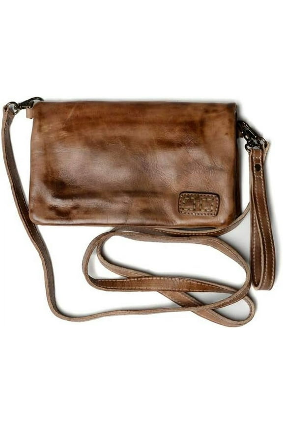 u Women’s Cadence Leather Wallet, Crossbody or Clutch (Tan Rustic, One Size)