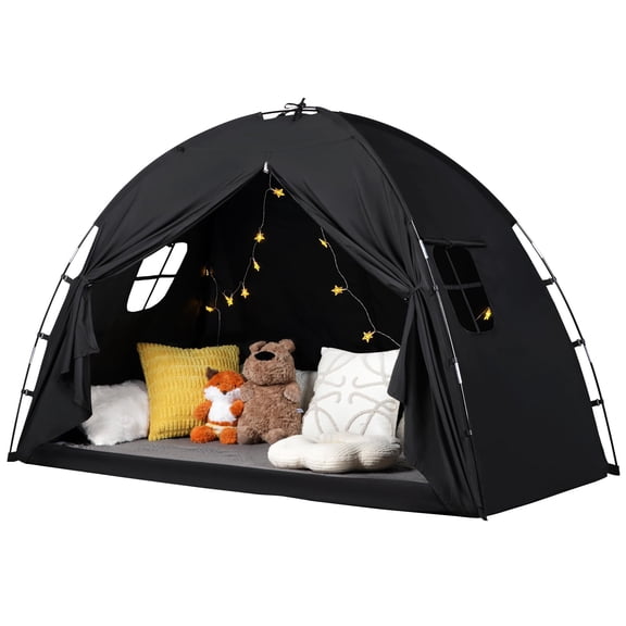 Bed Tent Size - Sleeping Space With Blackout Design Breathable Portable Indoor Floor For Transition