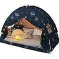 thumbnail image 1 of Bed Tent Twin, Space Play Canopy for Kids Boys, Bunk Canopy Tent for Toddler Bed, Galaxy Dome Playhouse Portable Sleeping Tents Indoor, 1 of 14