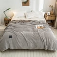 thumbnail image 1 of Bed Throw Blanket Ice Blanket for All Season Lightweight Summer Cooler Quilt for Hot Sleepers and Night Sweats Cooler Comforter Double Cold Effect Blanket Cooler Fiber Soft Blanke Throw Blanket, 1 of 5