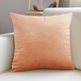 thumbnail image 1 of Bed Throw Pillow Covers, Throw Pillow Cover With Hidden Zipper 18x18in, Indoor Pillow Covers Clearance Deals Today, 1 of 6