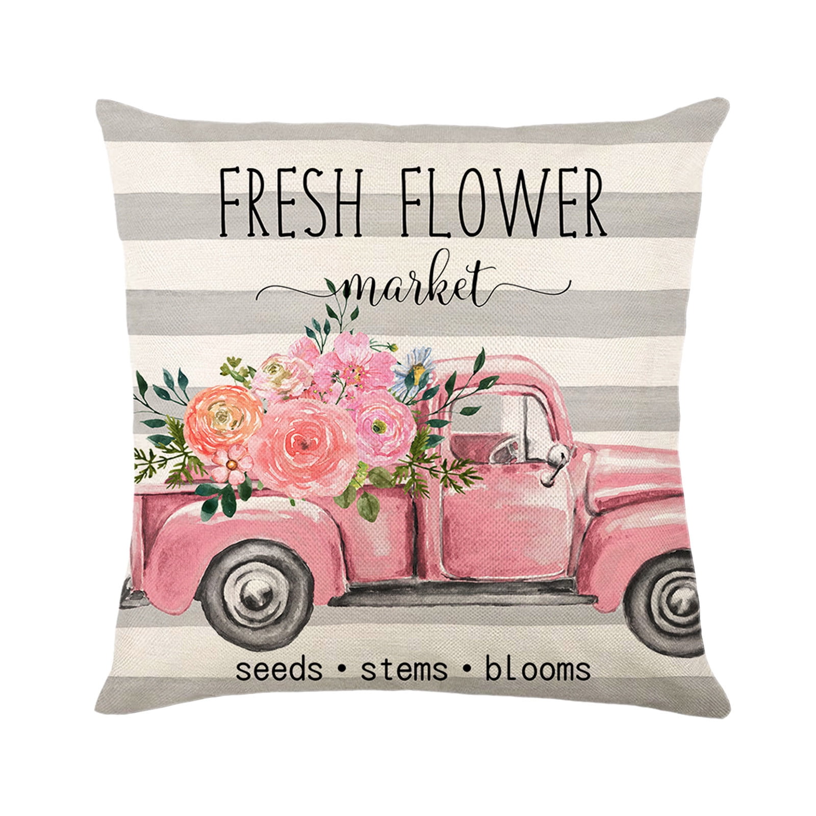 Bed Throw Pillows Pillow Covers 18X18 Inches Decorative Throw Pillow