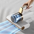 thumbnail image 1 of Bed Vacuum Cleaner, Mattress Vacuum Cleaner 8KPa Handheld Deep Mattress Cleaner High-Frequency Double Beat, Suitable for Bedding, Sofa, Other Fabric Surfaces Save 50% off, 1 of 7