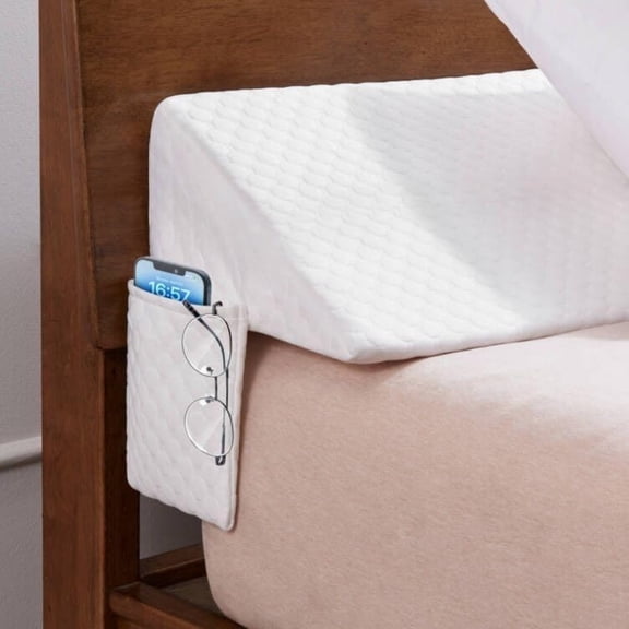 Bed Wedge Pillow - Bed Gap Filler Mattress Wedge Headboard Pillow Close The Gap 0-7" Between Your Headboard And Mattress Or Wall for Sleeping Backrest Pillow