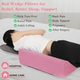 Bed Wedge Pillow for Side Sleepers, Body Position Wedges, Side Wedge