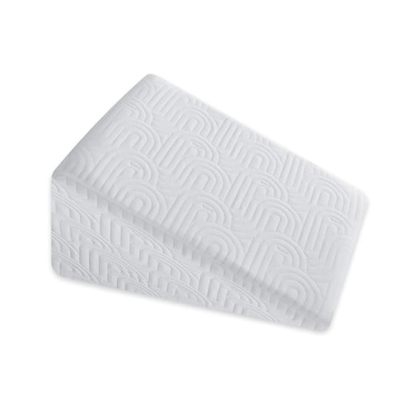 Bed Wedge Pillow For Sleeping, HR Foam Pillow - XL King Size, Medium Height - 24 L X 24 W X 10 H Inch | Multipurpose Use, Cooling Gel Memory Foam Pillow, Removable Cover, Eco-Friendly