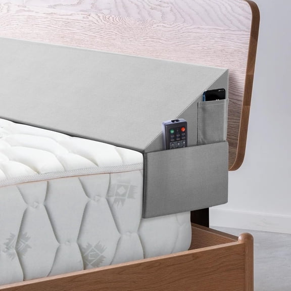 Bed Wedge Pillow for Headboard Filler(40"x6"x10") Twin Size Mattress Filler(0-8") Bed Wedge Between for Your Headboards and Mattress