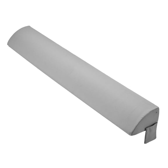 Bed Wedge Pillow for Headboard, King Size 72", Gap Filler 0-7", 25D Foam, Side Pocket, Backrest Support, Gray