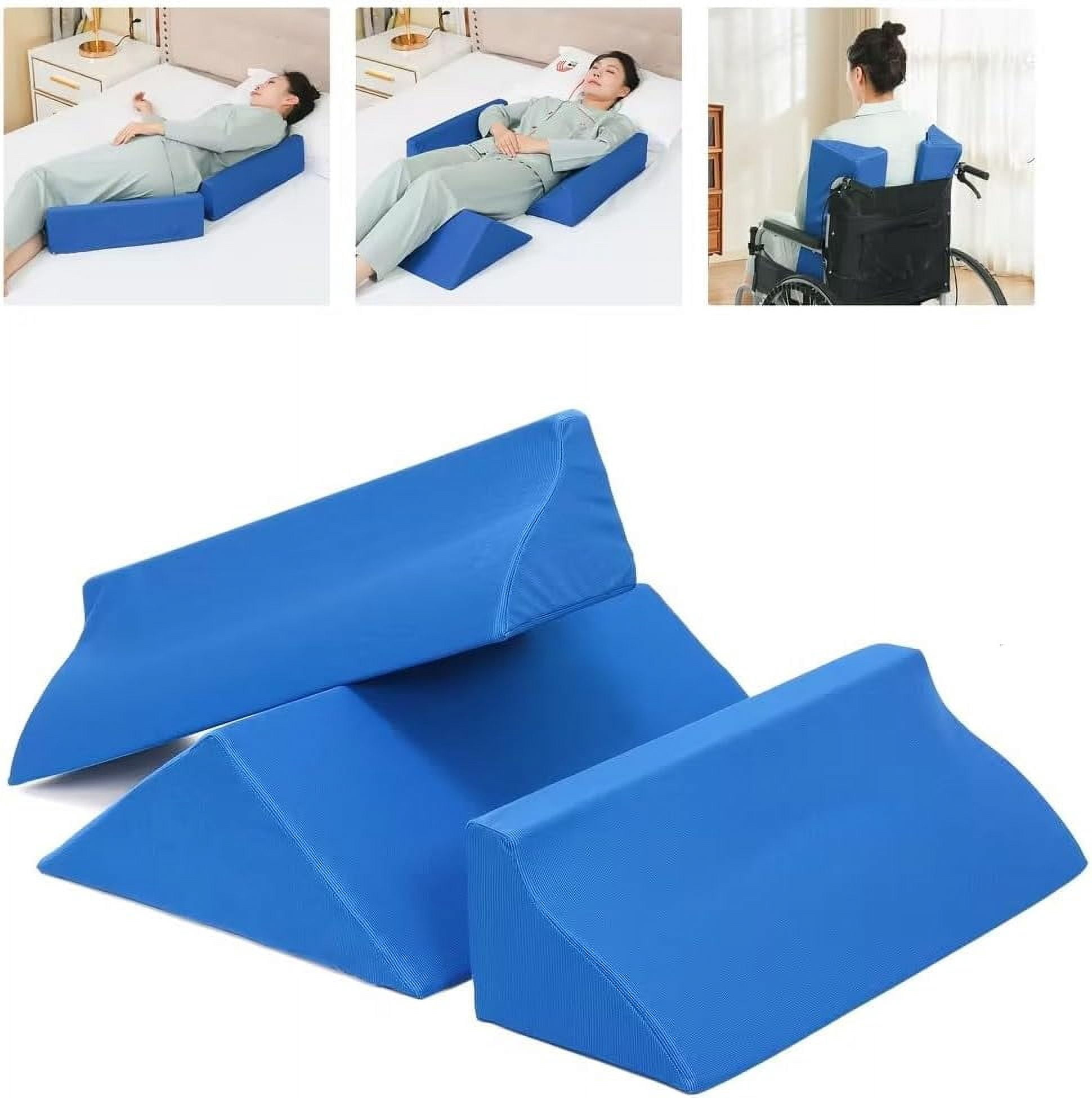 Bed Wedges & Body Positioners (3 in 1), 40 Degree Wedges for Bed Positioning,Positioning Pillows for Elderly, Wedge Pillow for Bed Sores, Side Sleeping, After Surgery, Knees Elevated,Back Pain