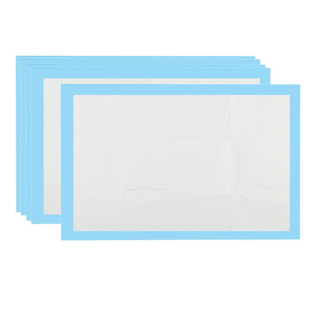 Bed Wetting Blue Disposable Incontinence Bed Pads Protective Film ...