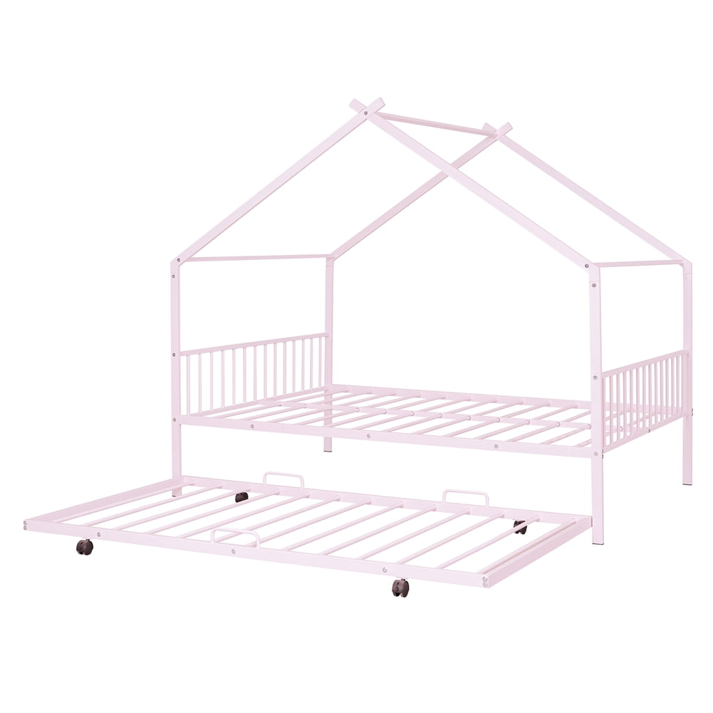 Bed WithOut Platform Bed Frame, Metal Bed Frame With Slat Support