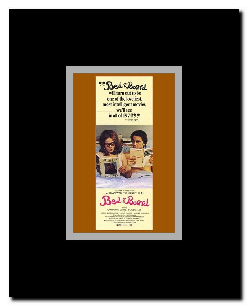 Bed and Board Framed Movie Poster