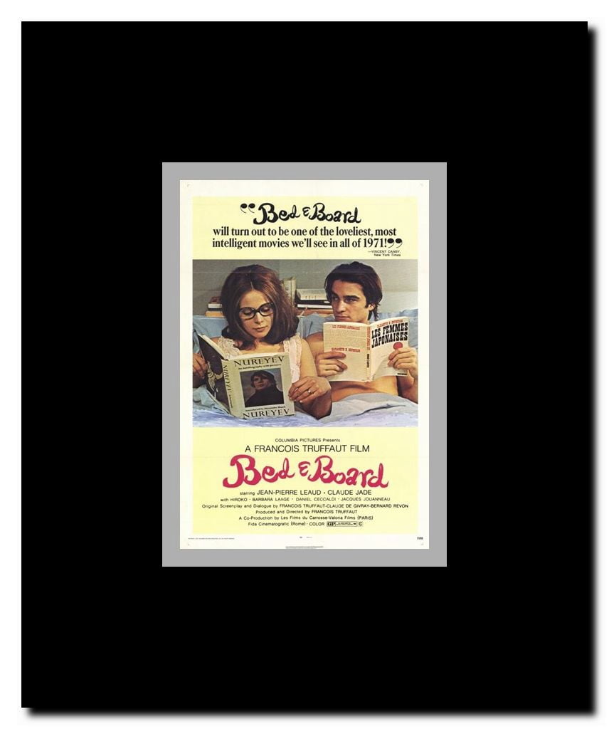 Bed and Board Framed Movie Poster