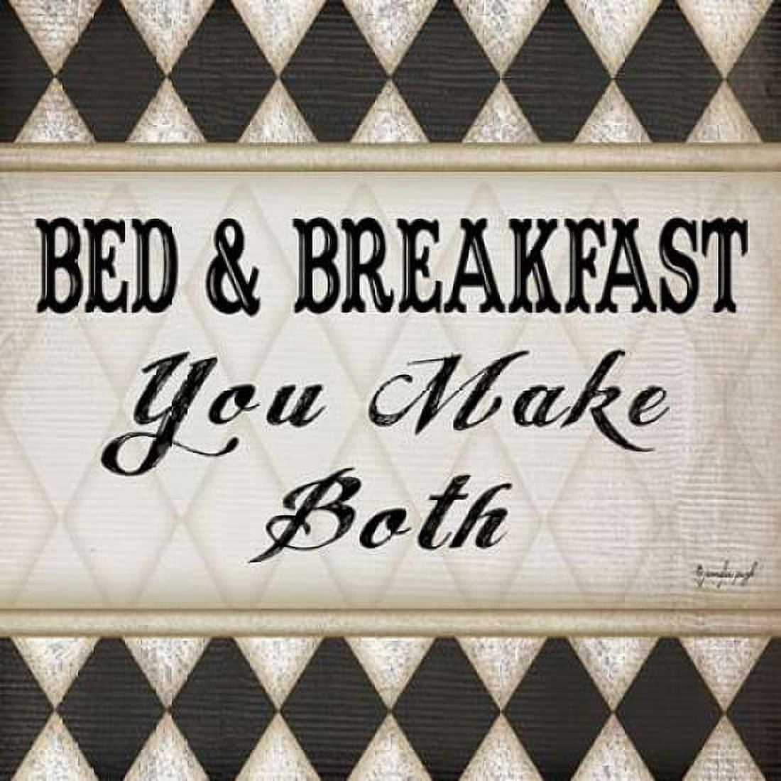 Bed and Breakfast Canvas Art - Jennifer Pugh (24 x 24)