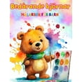 thumbnail image 1 of Bedårande björnar - Målarbok för barn - Kreativa och roliga scener med skrattande björnar: Charmiga teckningar som uppmuntrar till kreativitet och skoj för barn (Hardcover), 1 of 1