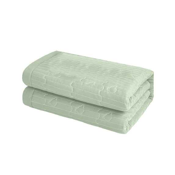 Bed with Mattress Premium Fiber Mattress, Student Bed, Washable, Sanded, Thickened, Soft Mattress with Padding