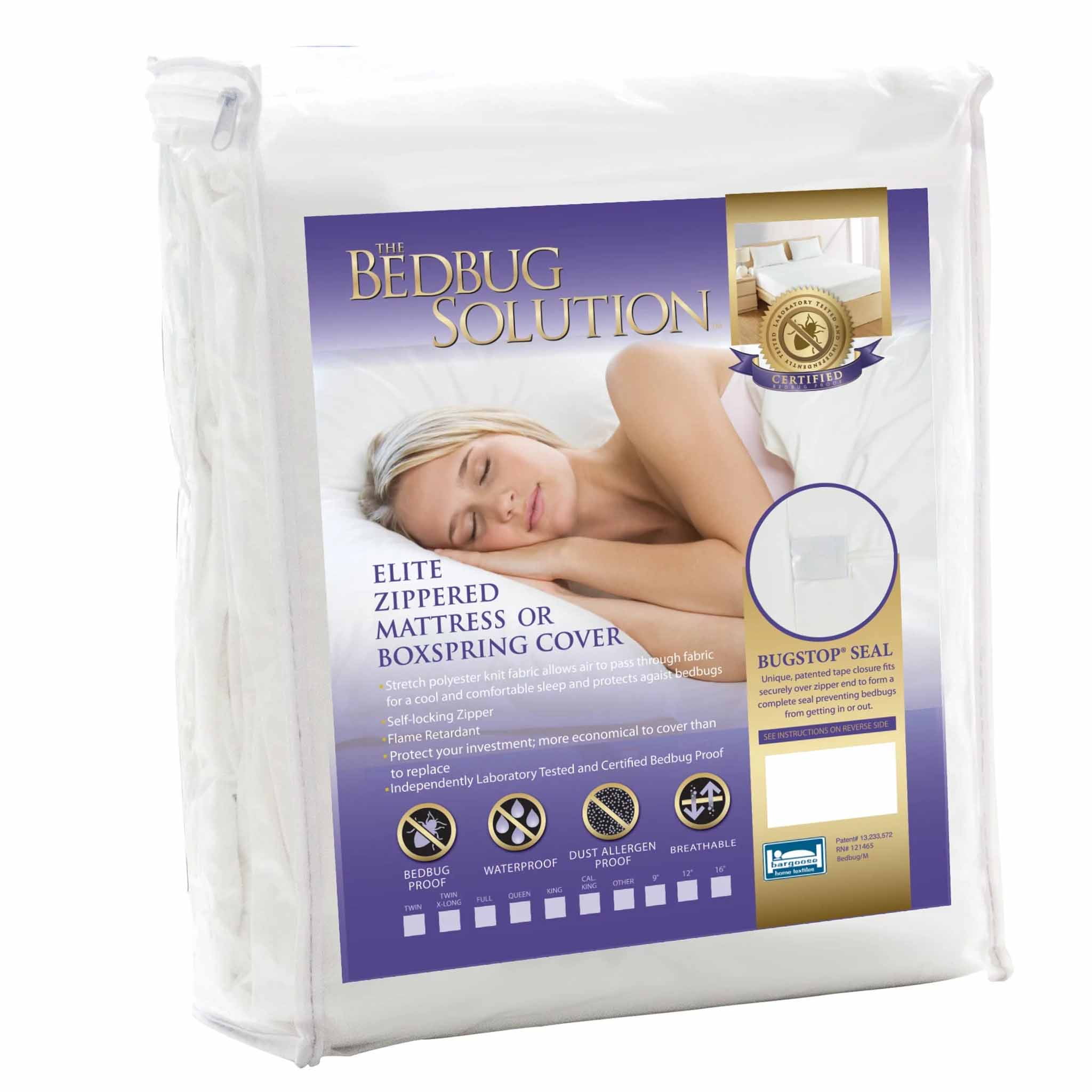 All-in-One Bed Bug Blocker Waterproof Zippered Mattress Protector, King