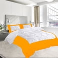 thumbnail image 1 of BedDecor 100% Egyptian Cotton 3Pcs Dual Tone Duvet SetSolid (Gold, Twin/Twin Xl), 1 of 4