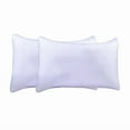 thumbnail image 1 of BedDecor 100% Egyptian Cotton 600TC 2PC Pillow Case Solid White Queen, 1 of 4