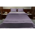thumbnail image 1 of BedDecor Egyptian Cotton Bedding Set - Full/Queen Size 3pc Luxury Cotton Duvet Cover Set with Pillowcases Mauve, 1 of 5