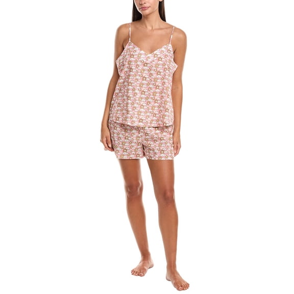 BedHead womens Pajamas 2pc Pajama Short Set, XL, Pink
