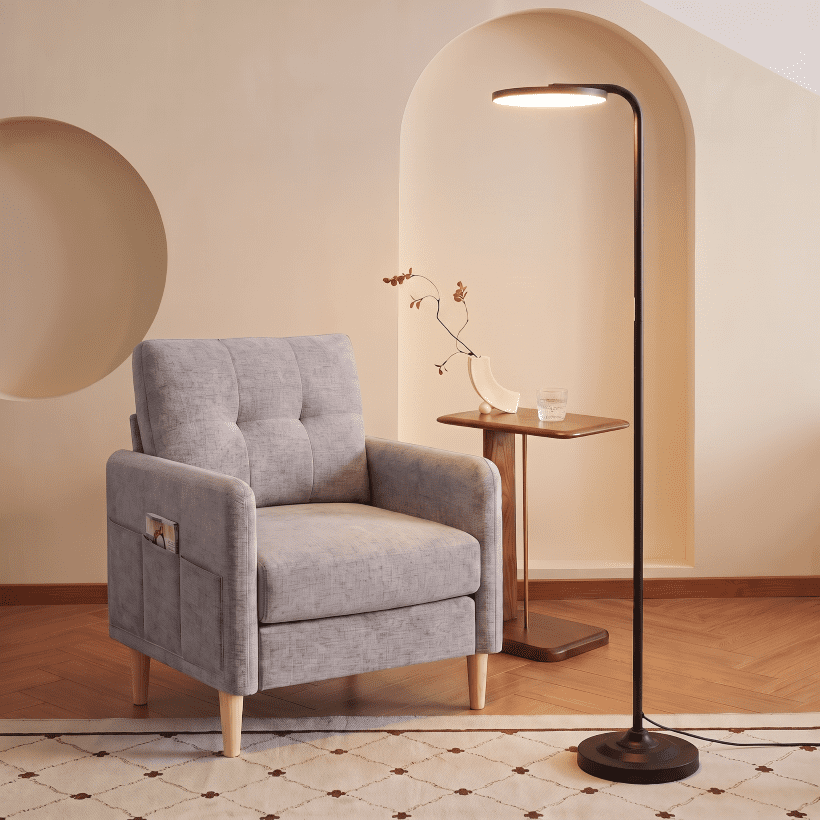To Control Room Sign BedLuxury 36W Super Bright Torchiere Floor Lamp, Stepless Dimmable Tall ...