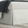 thumbnail image 1 of BedMaker's Wrap-Around Hassle Free, Never Lift Your Mattress Tailored Bed Skirt, 14" Drop Length, Cream, King, 1 of 8