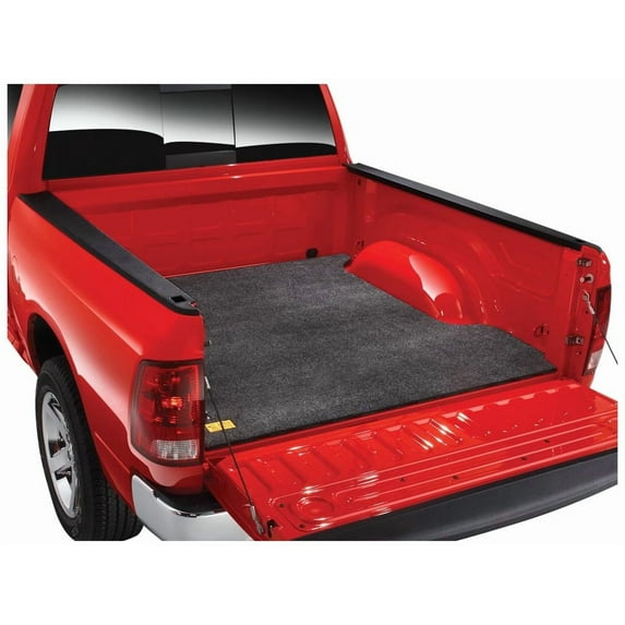 BedRug by RealTruck Bedmat | Compatible with 2007 - 2021 Toyota Tundra78.7 Bed, Models w/Non Liner / Spray-In | Charcoal Grey, BMY07RBS