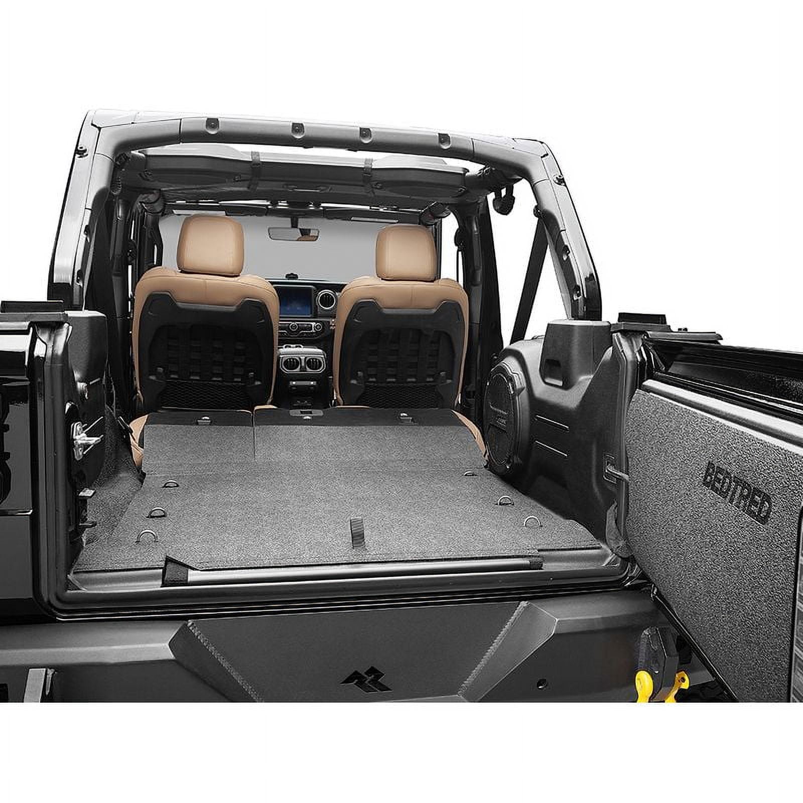 BedRug 1116 Jeep JK 2Dr Rear 5pc BedTred Cargo Kit (Incl Tailgate Tub