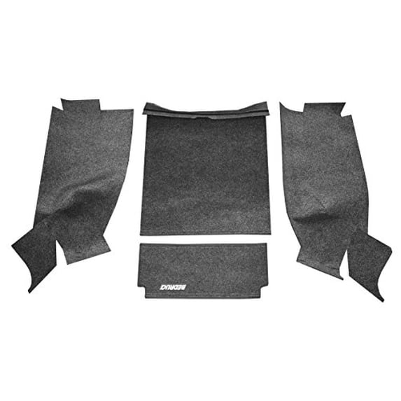 BedRug Jeep Kit - BedRug BRCJ81R fits 81-86 CJ-7 REAR KIT W/O GUSSETS 4PC CARGO KIT (INCLUDES TAILGATE & CARGO LINER)