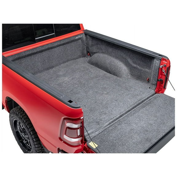 BedRug by RealTruck Classic Bed Liner | Compatible with 2008-2016 F-250,350 Superduty 8' Bed w/Factory Step Gate | Charcoal Grey, BRQ08LBSGK