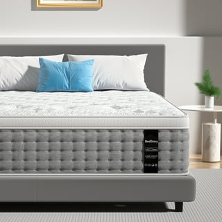 Lucid 12 inch hybrid mattress bamboo charcoal and aloe vera infused memory foam deals
