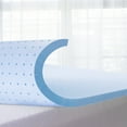 thumbnail image 1 of BedStory 2 inch King Size Memory Foam Cool Gel Mattress Topper, 1 of 6