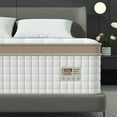 BedStory Mattress, King Matterss 12 Inch Medium Firm Mattress in A Box