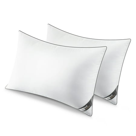 BedStory Pillows for Sleeping Set of 2, Queen Size Bed Pillows with Washable Fiber Cover
