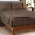 thumbnail image 1 of BedTite 300 Thread Count Cotton 4-Piece King Sheet Set - Chocolate, 1 of 7