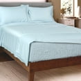 thumbnail image 1 of BedTite 300 Thread Count Cotton 4-Piece Queen Sheet Set - Light Blue, 1 of 7