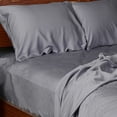 thumbnail image 1 of BedVoyage 10981 300 Thread Count 100% Bamboo-Derived Rayon Sheet Set, 1 of 5