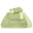 thumbnail image 1 of BedVoyage Luxury Towels, 3pc Set, 600 GSM, Ultra Soft Viscose derived from Bamboo Bath Towel, Super Absorbent, Extra Large – 1 Bath Size, 1 Hand Towel, 1 Washcloth - Sage, 1 of 8