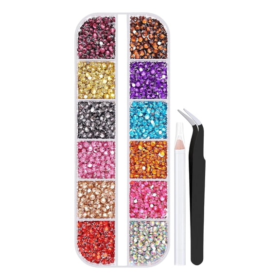 Bedazzler Kit with Rhinestones , Hot Fix Bedazzling Kit Crystals Rhinestone Applicator Tool for Clothing, Clothes, Fabric, Shirt, Heat Pen Bedazzle Gems with Tips
