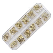 Bedazzling Kit,Colorful Diy Resin Rhinestone Kit,Flatback Resin Rhinestones Gems with Plastic Box,Resin Jelly Rhinestones for Crafting,Nail Rhinestones and Charms,for Nail,Diamond Crafts,H