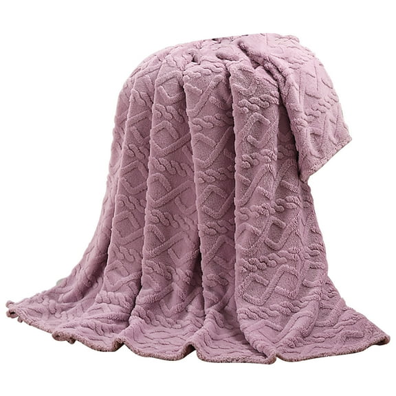 Bedding Accessories, 120*200cm Super Soft Warm Solid Warm Fleece Blanket Throw Rug Sofa Bedding, Bedroom Decor