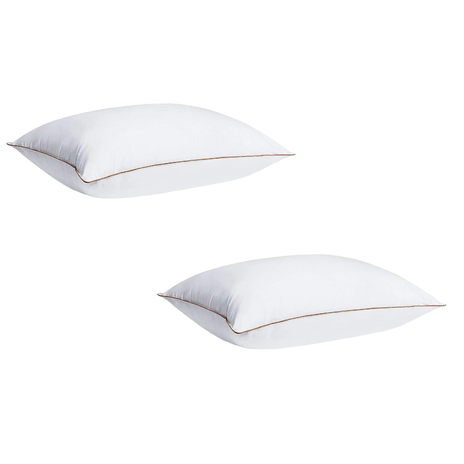 Bedding Bed Feather Down Pillows For Sleeping Natural Goose Feathers ...