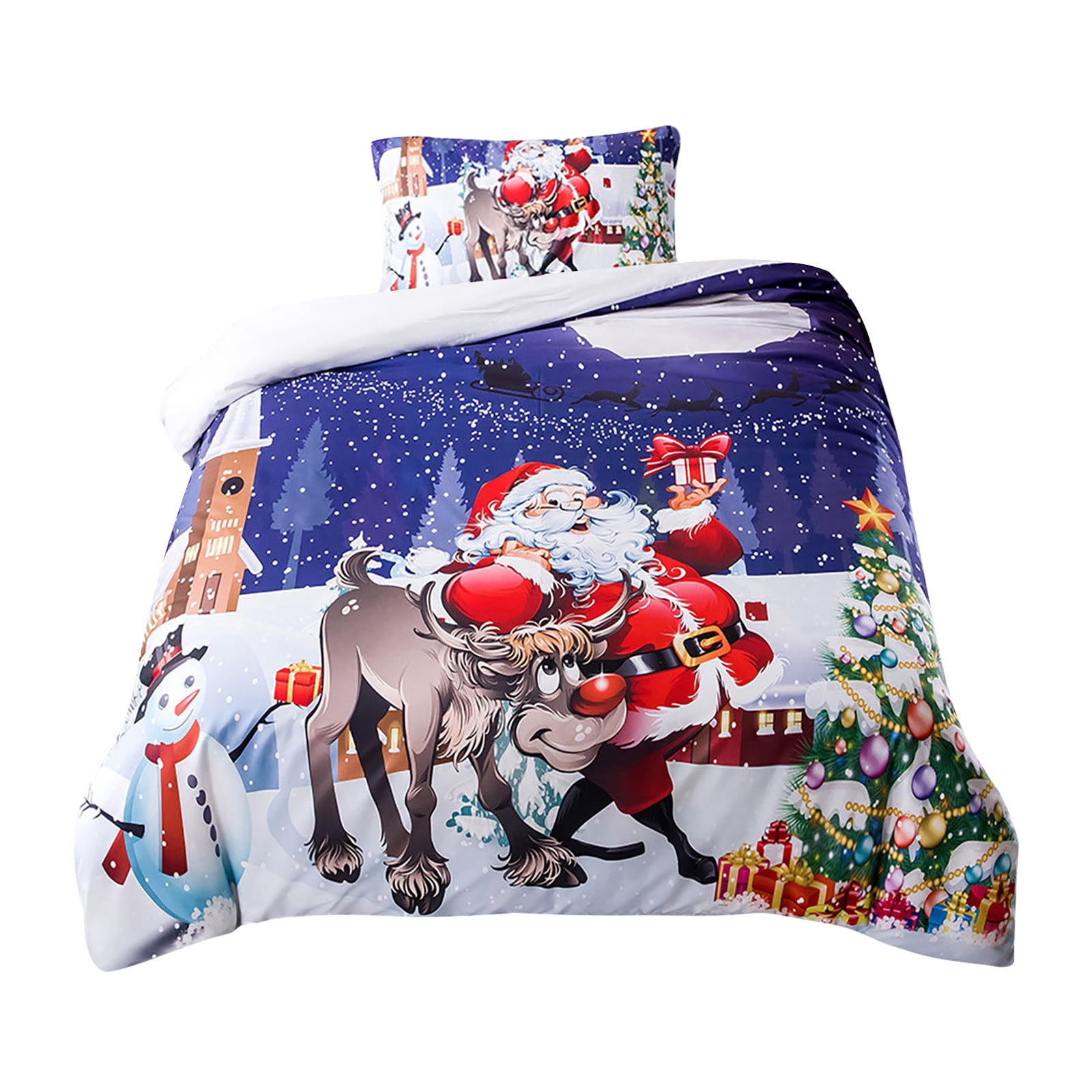 Bedding Christmas Series Digital Printing Twopiece Set 135*200cm