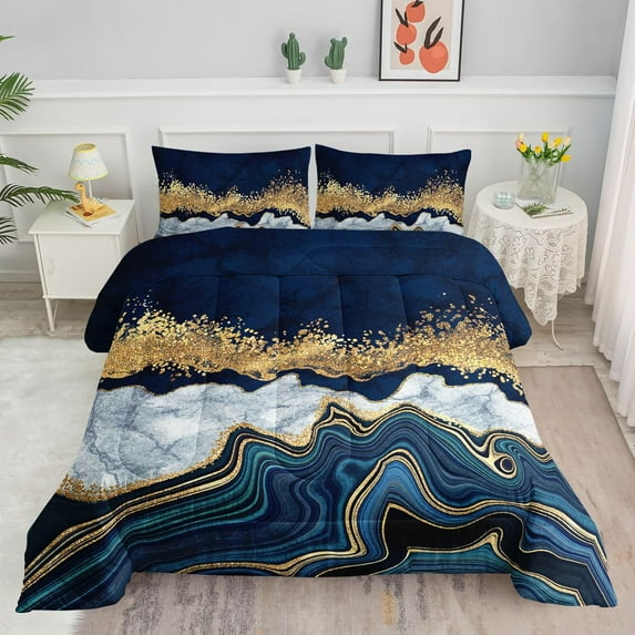 Bedding Comforter Set Paris Street Scenery Eiffel Tower Printed Pattern Quilt Bedding Set with 1 Comforter and 2 Pillowcases for Girls and Boys Bedroom All Season(Paris )