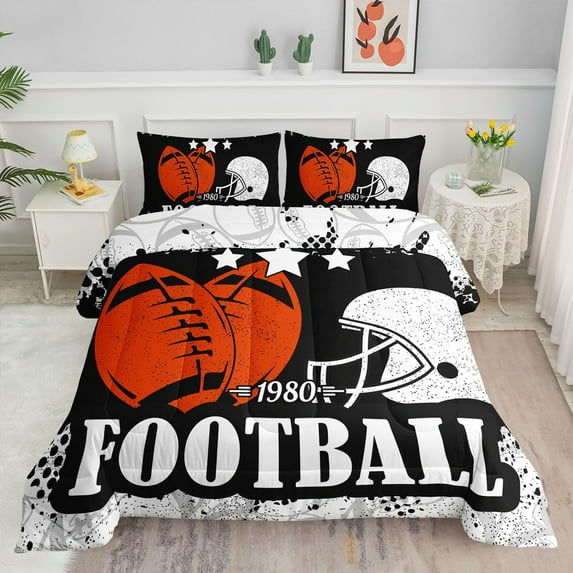 Bedding Comforter Set Paris Street Scenery Eiffel Tower Printed Pattern Quilt Bedding Set with 1 Comforter and 2 Pillowcases for Girls and Boys Bedroom All Season(Paris )