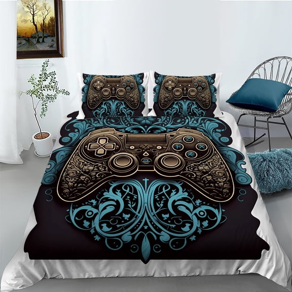 Bedding Cover Bright flower Printing Quilt Cover Suit Adult Teenager High-quilty Bedroom Decoration