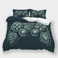 thumbnail image 1 of Bedding Cover Set Game Handle Printed Duvet Cover Quilt Cover Pillowcase Stylish Bedspreads,California King (98"x104"), 1 of 5
