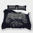 thumbnail image 1 of Bedding Cover Set Game Handle Printed Duvet Cover Quilt Cover Pillowcase Stylish Bedspreads,Full (80"x90"), 1 of 5